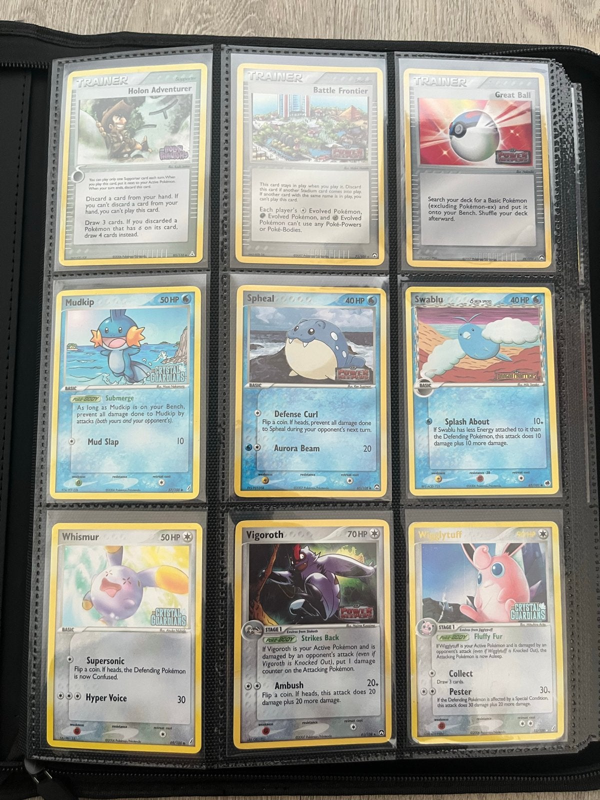 Grote verzameling Pokémon kaarten in map, Ophalen of Verzenden, Gebruikt, Meerdere kaarten, Foil