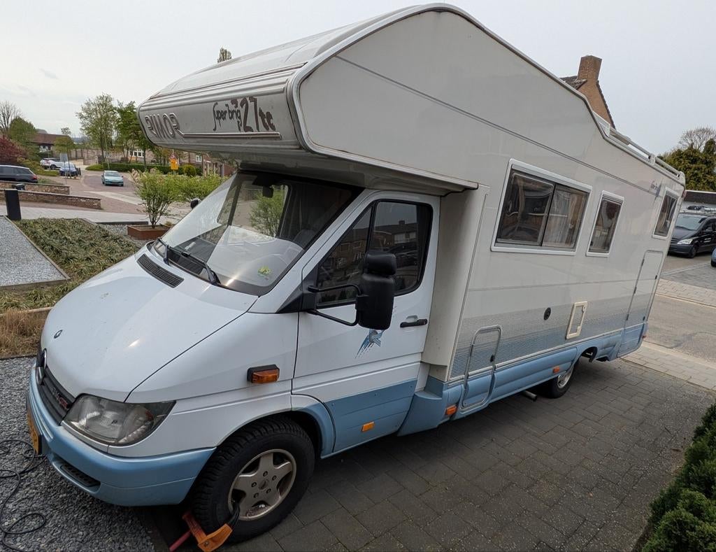 Rimor Superbrig 726TC, Mercedes 316CDI, 6 gordel plaatsen, Caravans en Kamperen, Campers, Alkoof, Luifel, Particulier, Afzuigkap