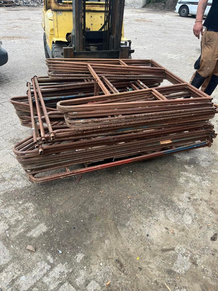 12 st bouw schaag, Ophalen of Verzenden, Zo goed als nieuw, Overige typen, Minder dan 2 meter