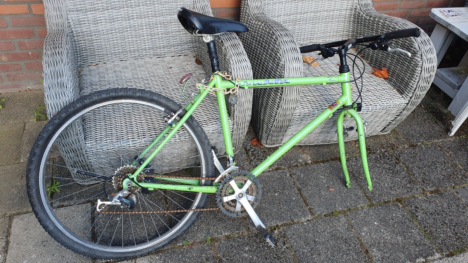 Retro mountainbike, Fietsen en Brommers, Fietsen | Mountainbikes en ATB, Ophalen, Gebruikt, Overige merken