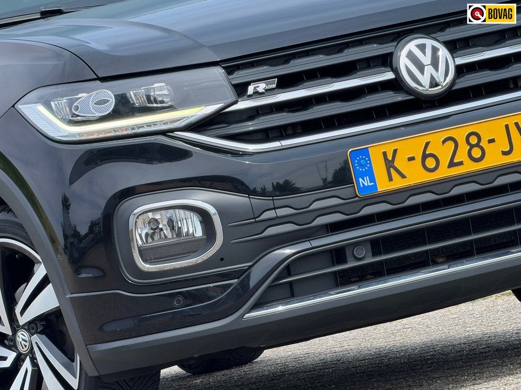Volkswagen T-Cross 1.0 TSI DSG Automaat 2x R-Line - DeepBlac, Auto's, Volkswagen, Bedrijf, Te koop, T-Cross, ABS, Achteruitrijcamera