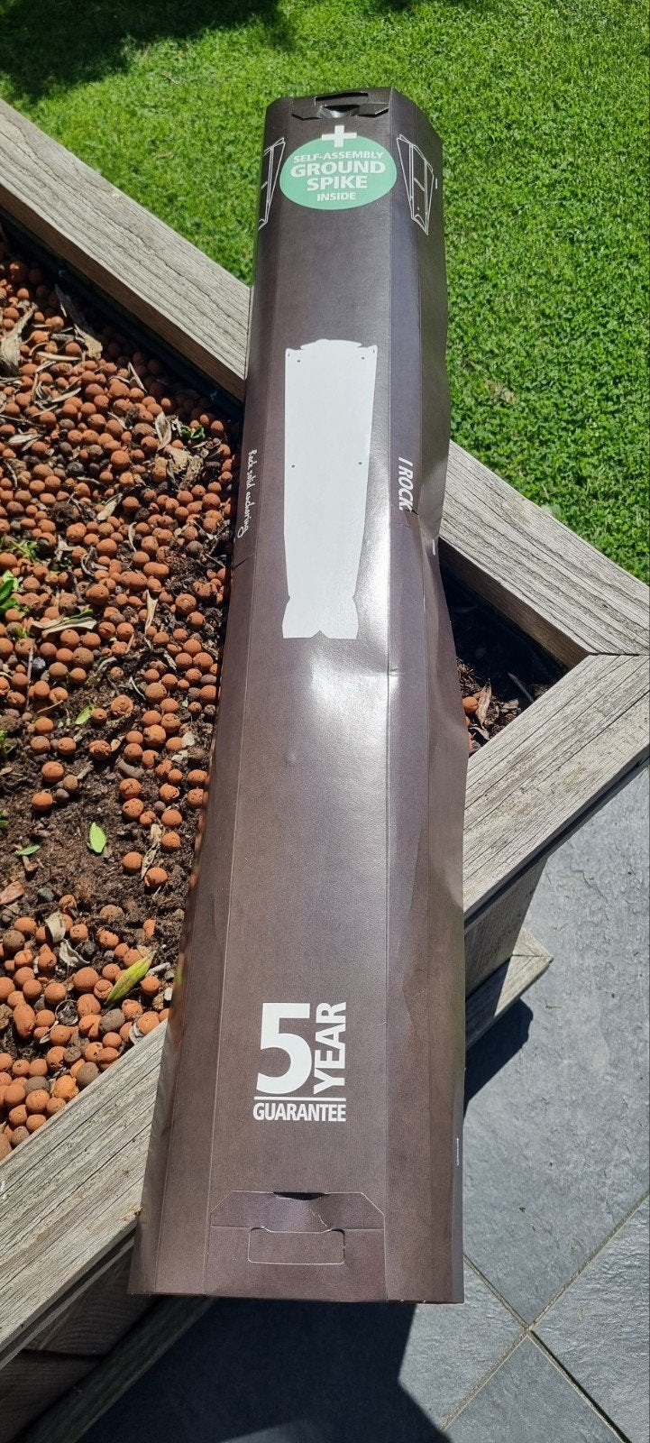 Grondanker voor parasol of droogmolen, nieuw in doos, Tuin en Terras, Palen, Balken en Planken, Ophalen of Verzenden, Nieuw, Minder dan 180 cm