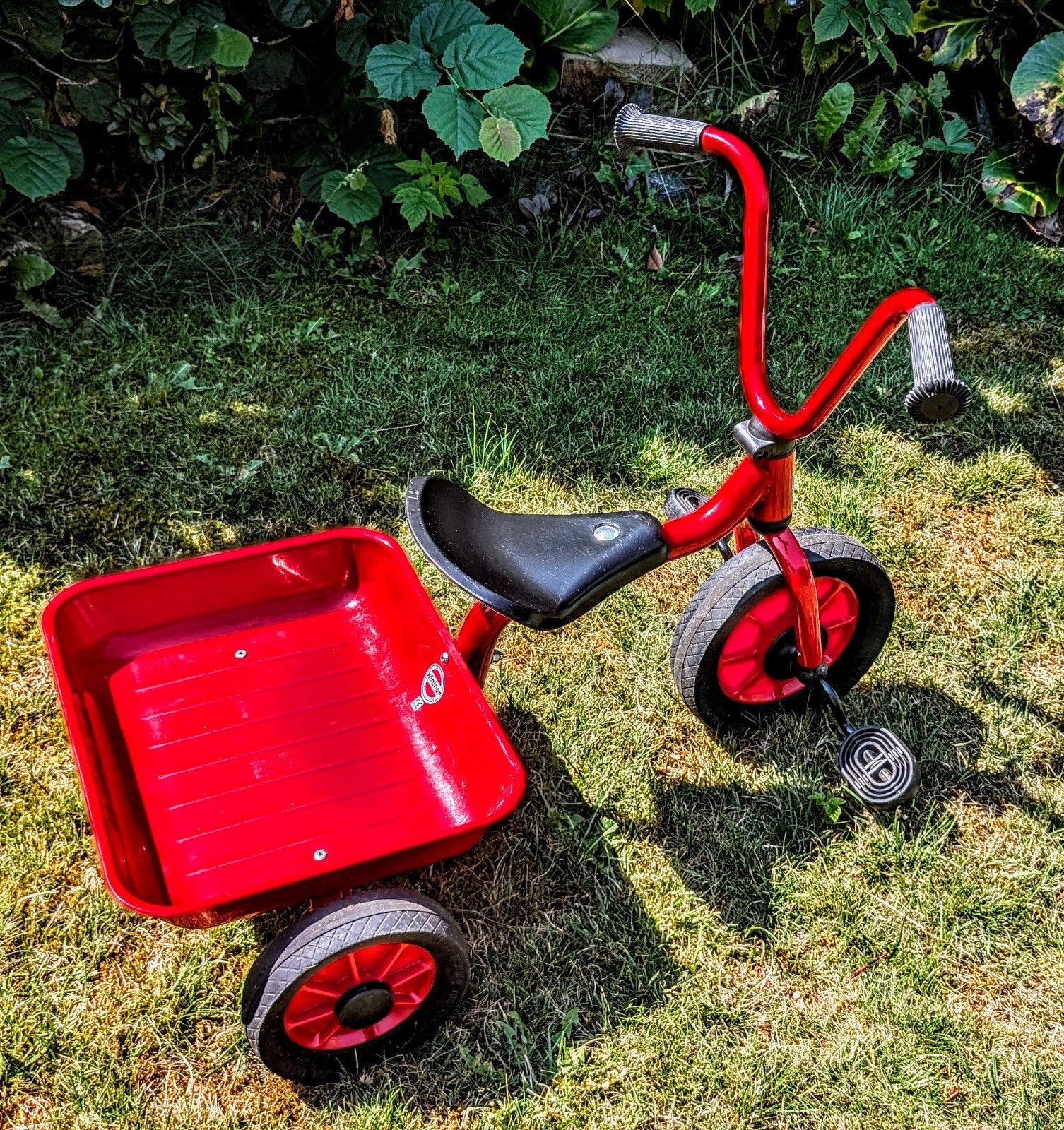 Winther tricyle small driewieler, Ophalen