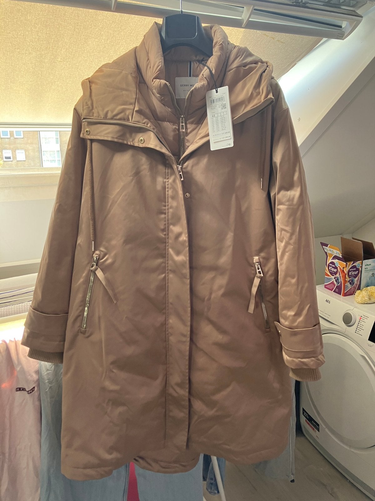 Gerry Weber winterjas maat 44 nieuw., Ophalen of Verzenden, Nieuw, Maat 42/44 (L), Bruin