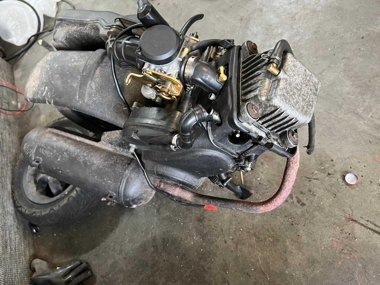 zip 80 cc blok, Ophalen of Verzenden, Zo goed als nieuw, Blok, Piaggio
