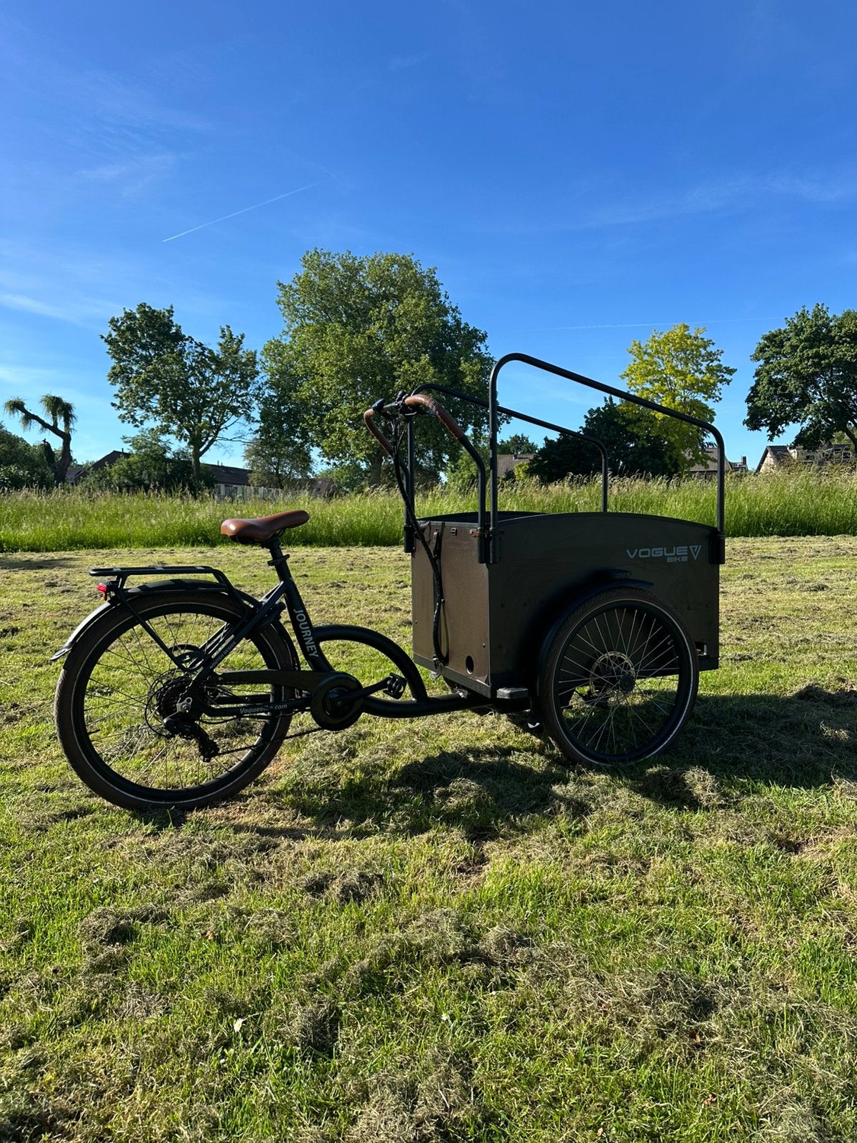 Vogue journey electrische bakfiets, Ophalen of Verzenden, Zo goed als nieuw, 4 kinderen of meer