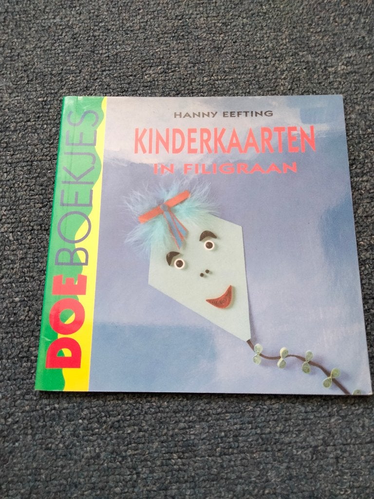 Kinderkaarten in Filigraan - Hanny Eefting, Ophalen, Hanny Eefting, Zo goed als nieuw, Scrapbooking en Knutselen