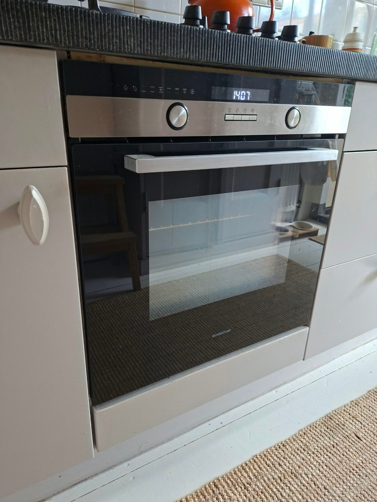 Inventum oven, Ophalen, Gebruikt, Oven met grill, Inbouw