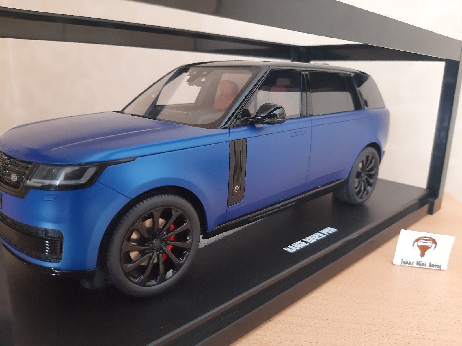 Range Rover P615 SV 2024 Blauw GT540 van GT Spirit 1:18, Hobby en Vrije tijd, Modelauto's | 1:18, Overige merken, Auto, Nieuw