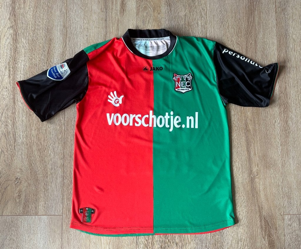 Matchworn Nec Nijmegen shirt Lasse Schöne 2011/2012, Ophalen, Zo goed als nieuw, Overige binnenlandse clubs, Shirt