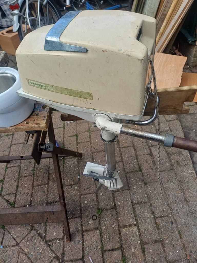 Electrolux Archimedes Buitenboordmotor 4pk 2takt, Watersport en Boten, Bootonderdelen, Ophalen, Gebruikt, Motor en Techniek, Zeilboot of Motorboot