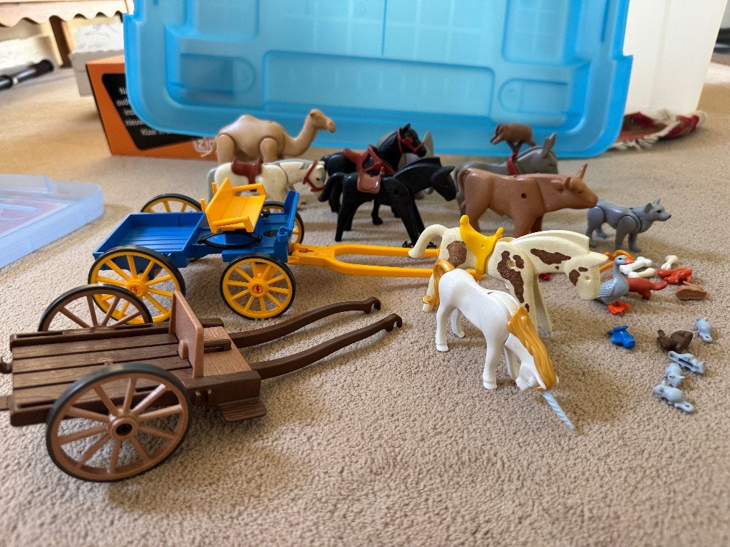 playmobil dieren en karren, Verzenden, Gebruikt, Losse onderdelen, Overige typen