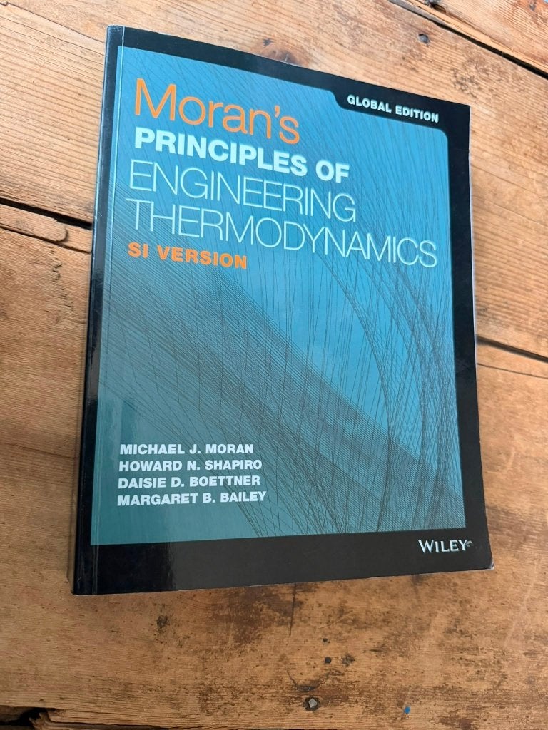Moran’s Principles of Engineering Thermodynamics, Diverse auteurs, Ophalen of Verzenden, Beta, WO