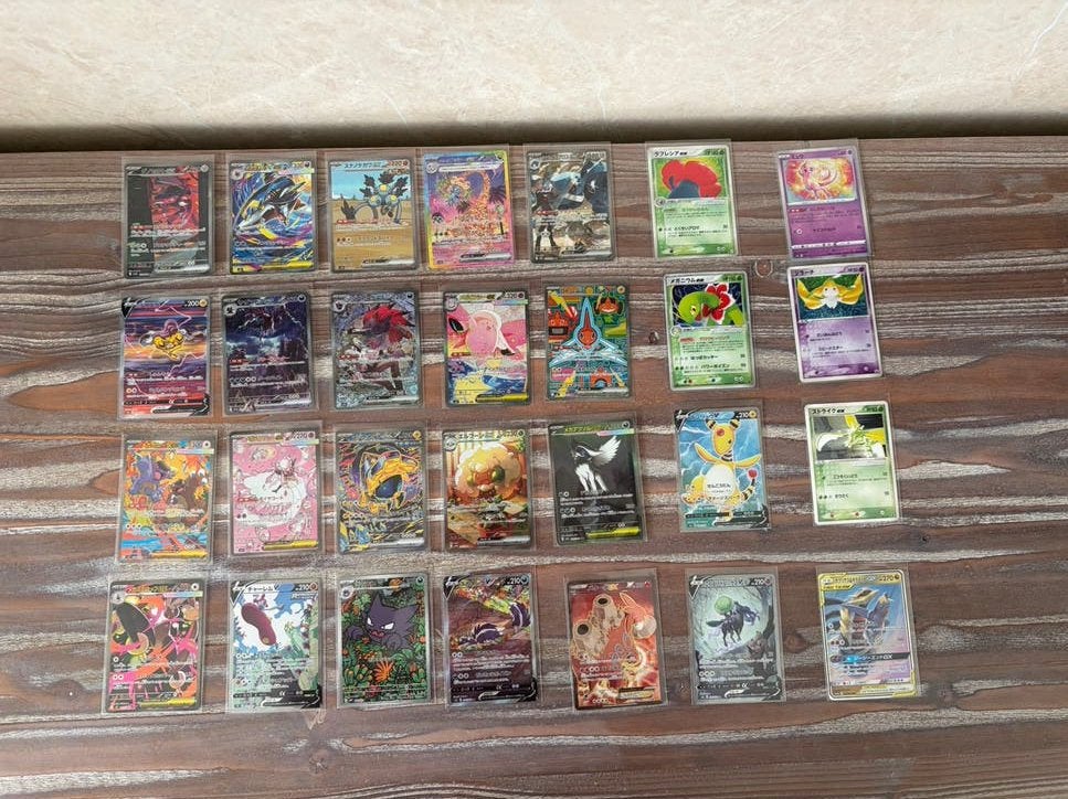 collectie japanse Pokémon kaarten, Ophalen of Verzenden, Zo goed als nieuw, Meerdere kaarten, Foil