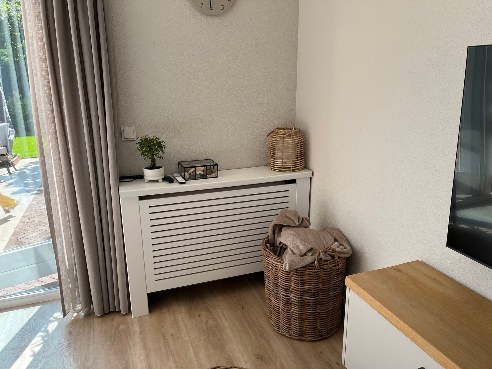 2 x radiator ombouw 120x25