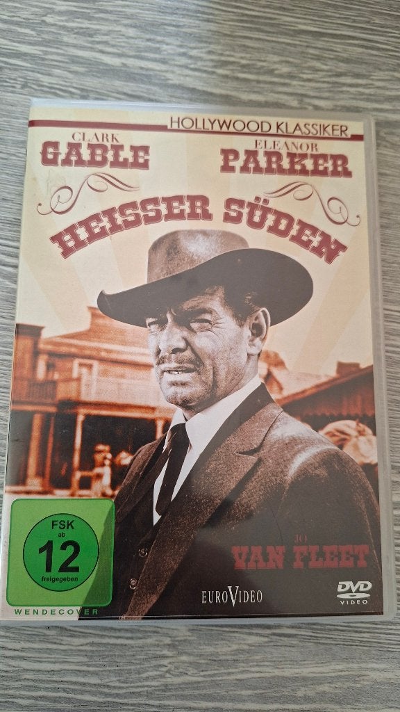 Heisser Suden western dvd met Clark Gable, Vanaf 12 jaar, Ophalen of Verzenden, Zo goed als nieuw, Engels
