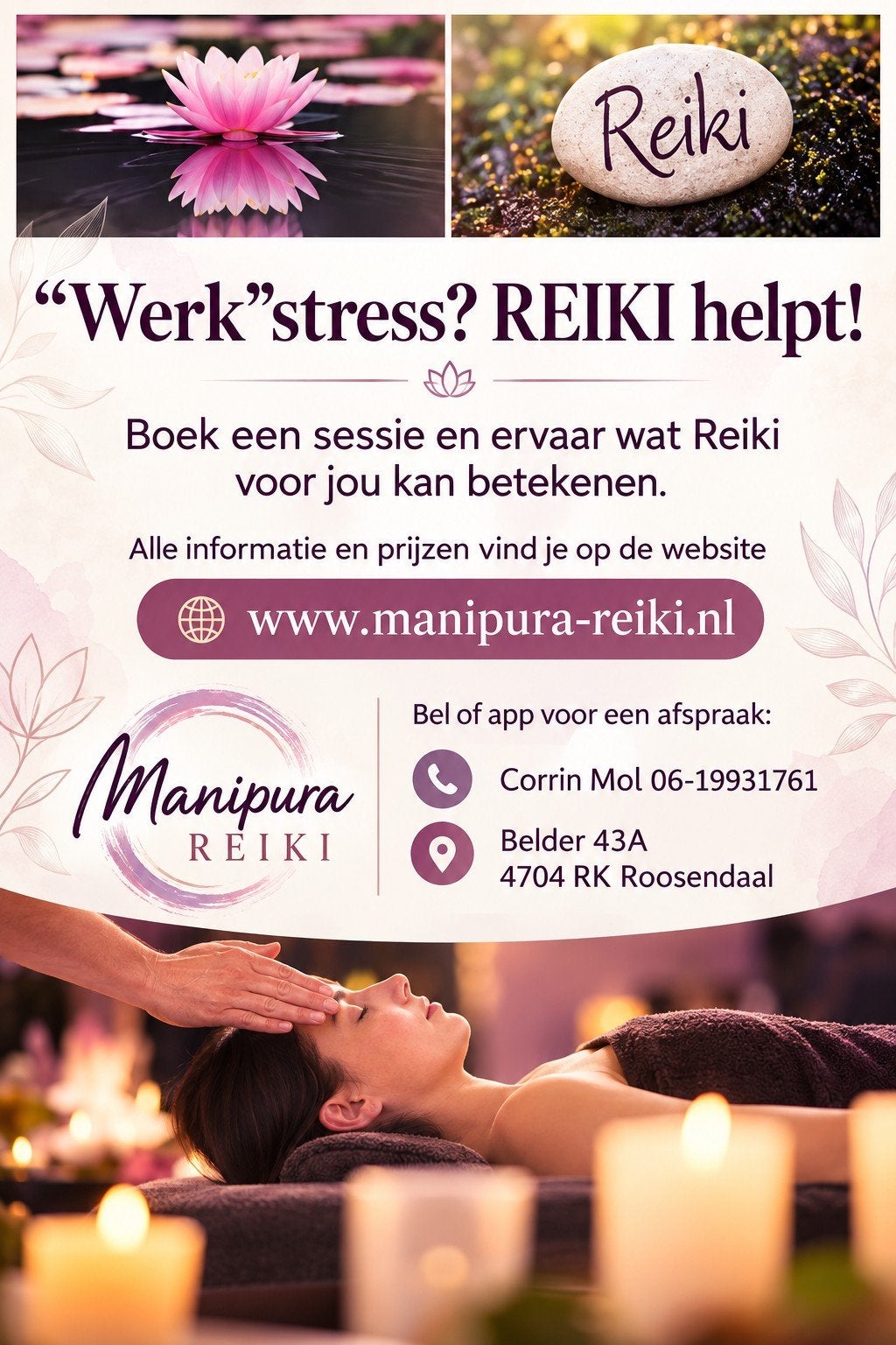 ben jij benieuwd wat reiki voor je kan doen., Ophalen