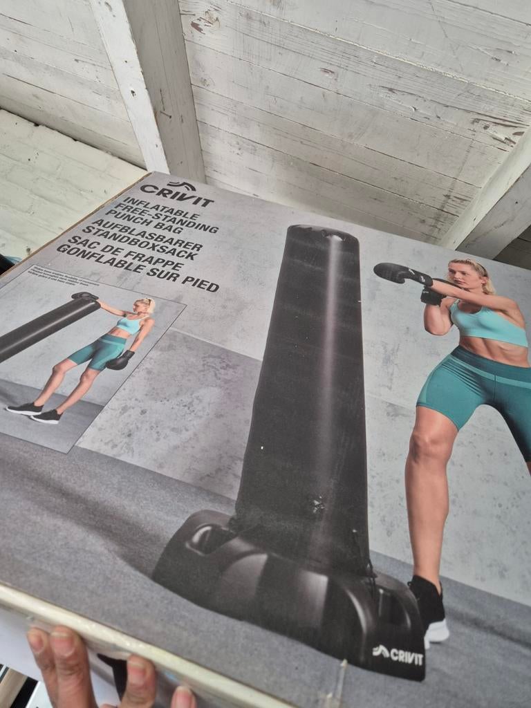 2 stuks Crivit Opblaasbare Vrijstaande Punch Bag, Ophalen of Verzenden, Nieuw, Bal