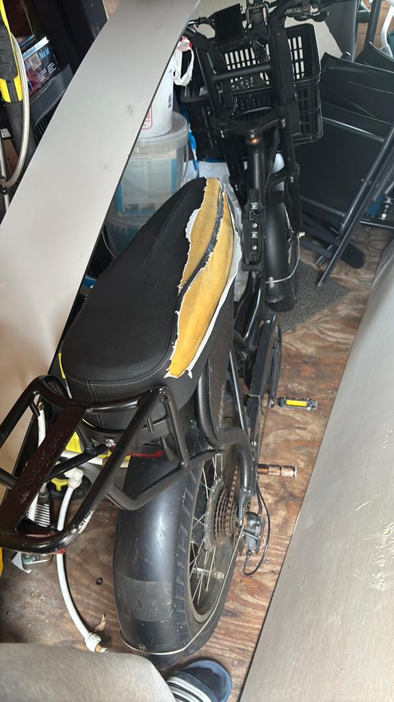 Defecte Doppio fatbike, Ophalen, Gebruikt
