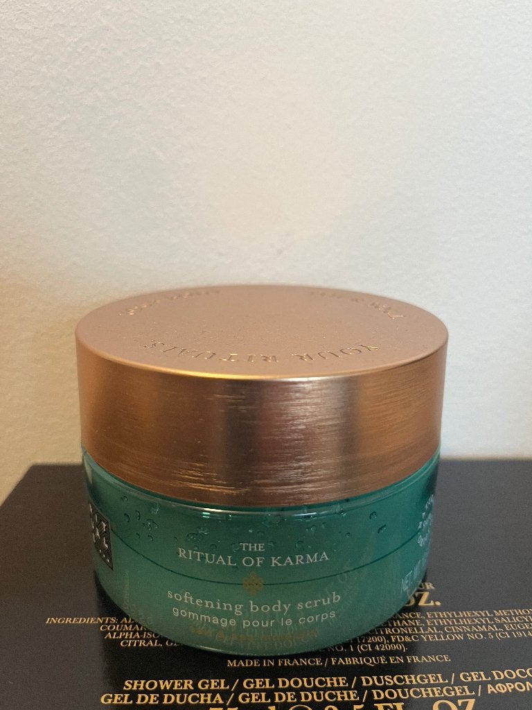 Rituals Karma body scrub 300g, Ophalen of Verzenden, Nieuw, Bad & Douche