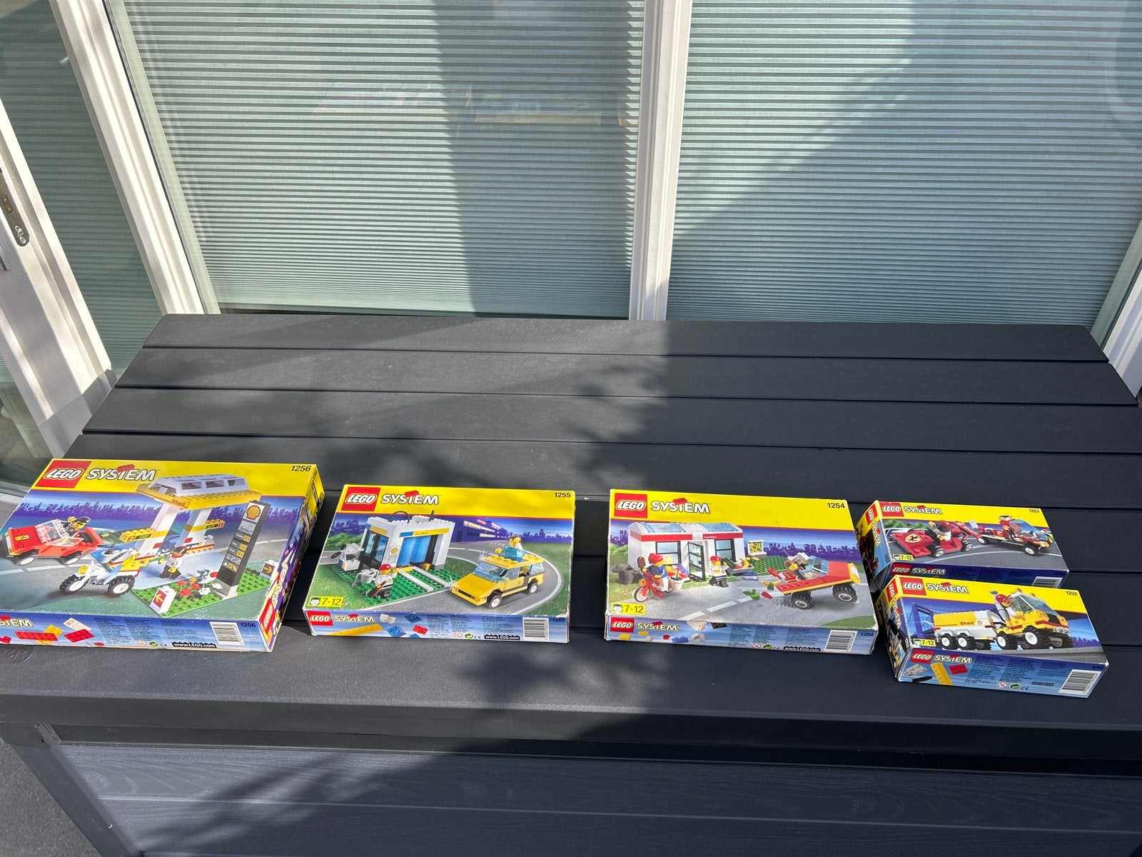 Complete set LEGO System Shell 1252 tm 1256, Ophalen, Gebruikt, Overige merken