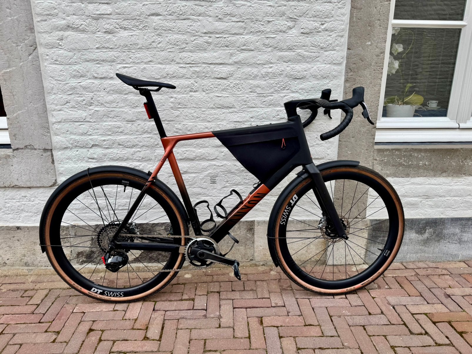 Canyon Grail CFR AXS (SRAM Red) – Maat 2XL – Bouwjaar 2023, Zo goed als nieuw, Meer dan 20 versnellingen, 53 tot 57 cm, Ophalen