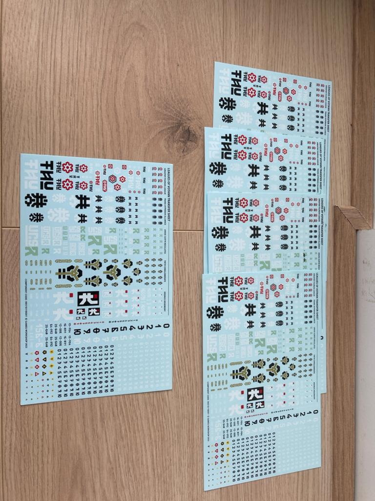 Transfer Sheet - Leagues of Votann - Warhammer 40k, Hobby en Vrije tijd, Wargaming, Ophalen of Verzenden, Nieuw, Warhammer 40000
