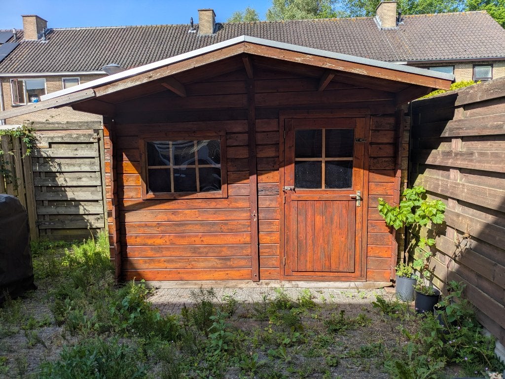 Blokhut gratis, Tuin en Terras, Tuinhuizen, Ophalen, 250 tot 500 cm, Blokhut, 1 raam