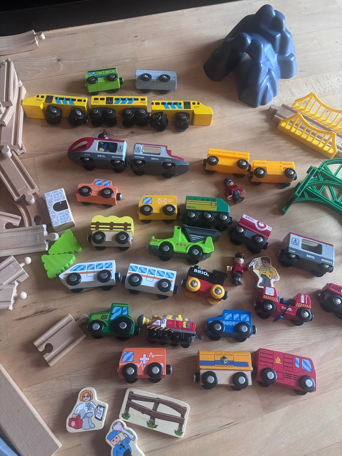 Grote Brio Treinbaan Collectie met NS Trein, Kinderen en Baby's, Ophalen, Zo goed als nieuw