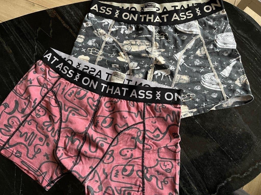 Boxer set ondergoed on that ass, Ophalen, Overige kleuren, On That Ass, Boxer