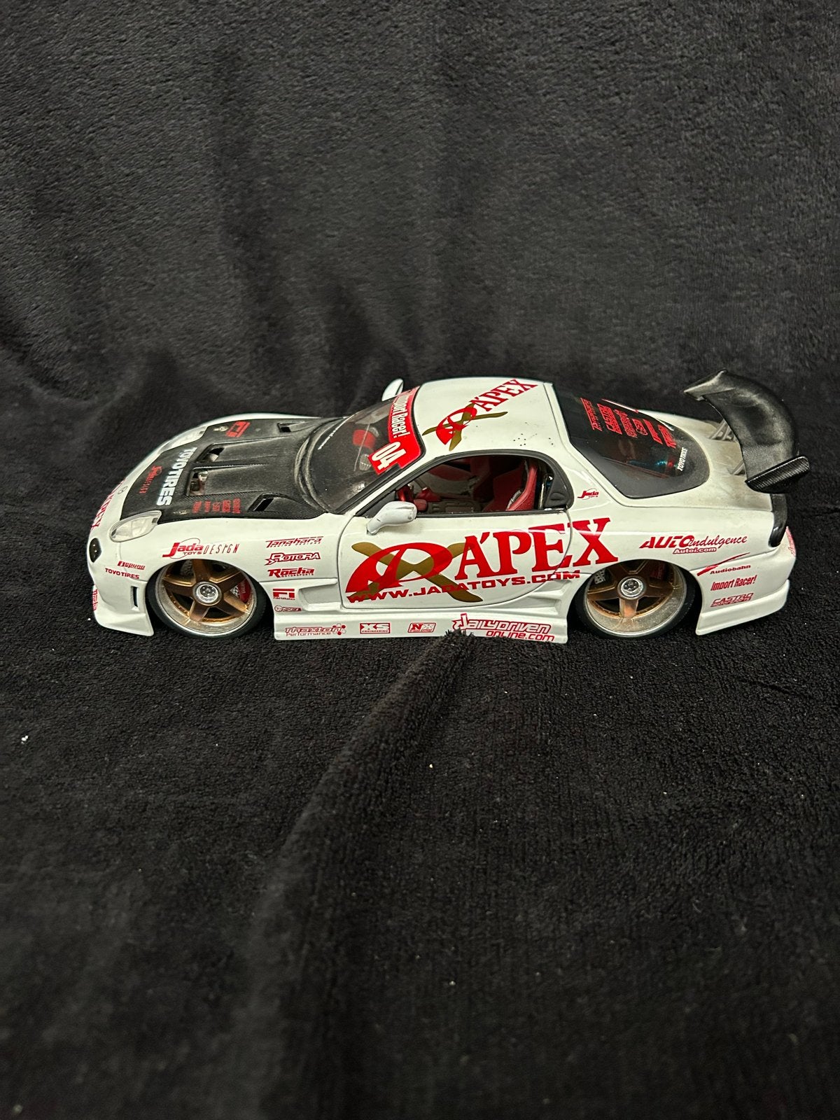 Mazda RX7 Drift Serie Modelauto - Jada Toys, Auto, Groter dan 1:32, Zo goed als nieuw, Ophalen