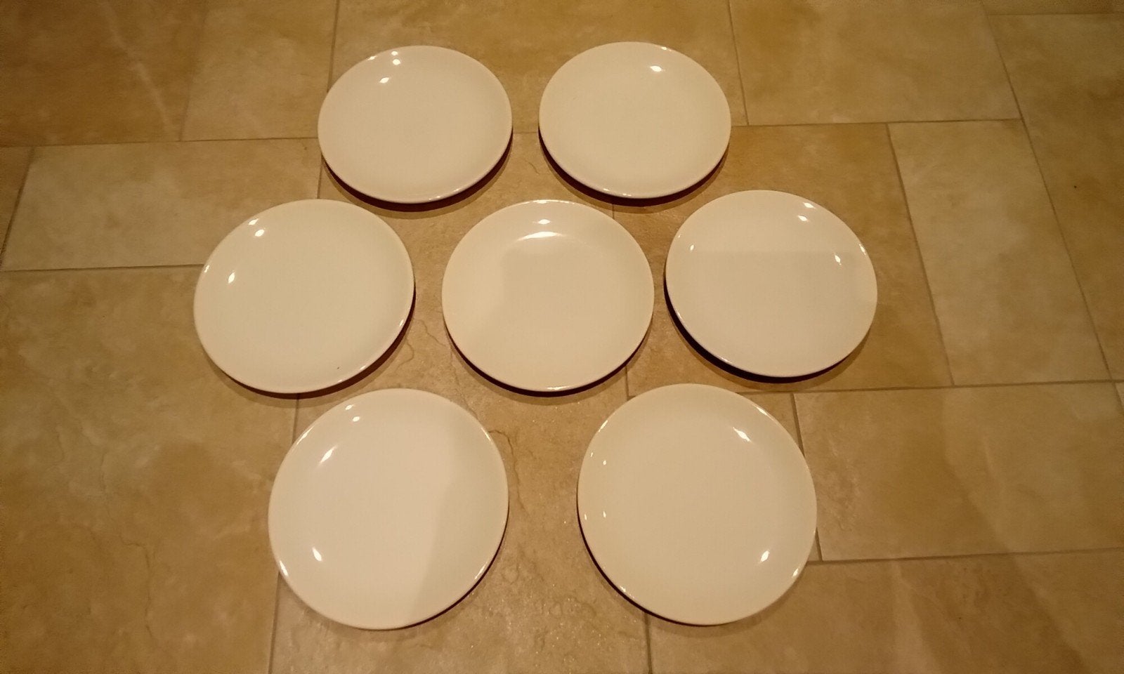 Ontbijtborden 7 stuks, Huis en Inrichting, Keuken | Servies, Ophalen of Verzenden