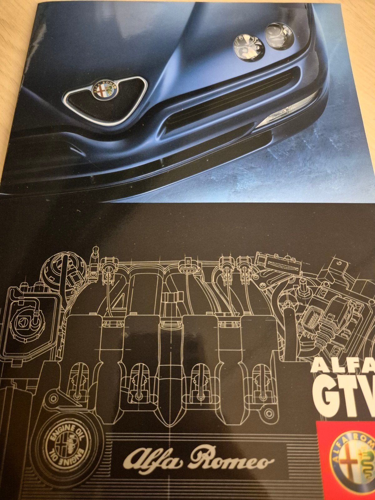 1998 dikke Alfa GTV FOLDER Alfa Romeo coupés izgst, Ophalen of Verzenden, Zo goed als nieuw, Alfa Romeo