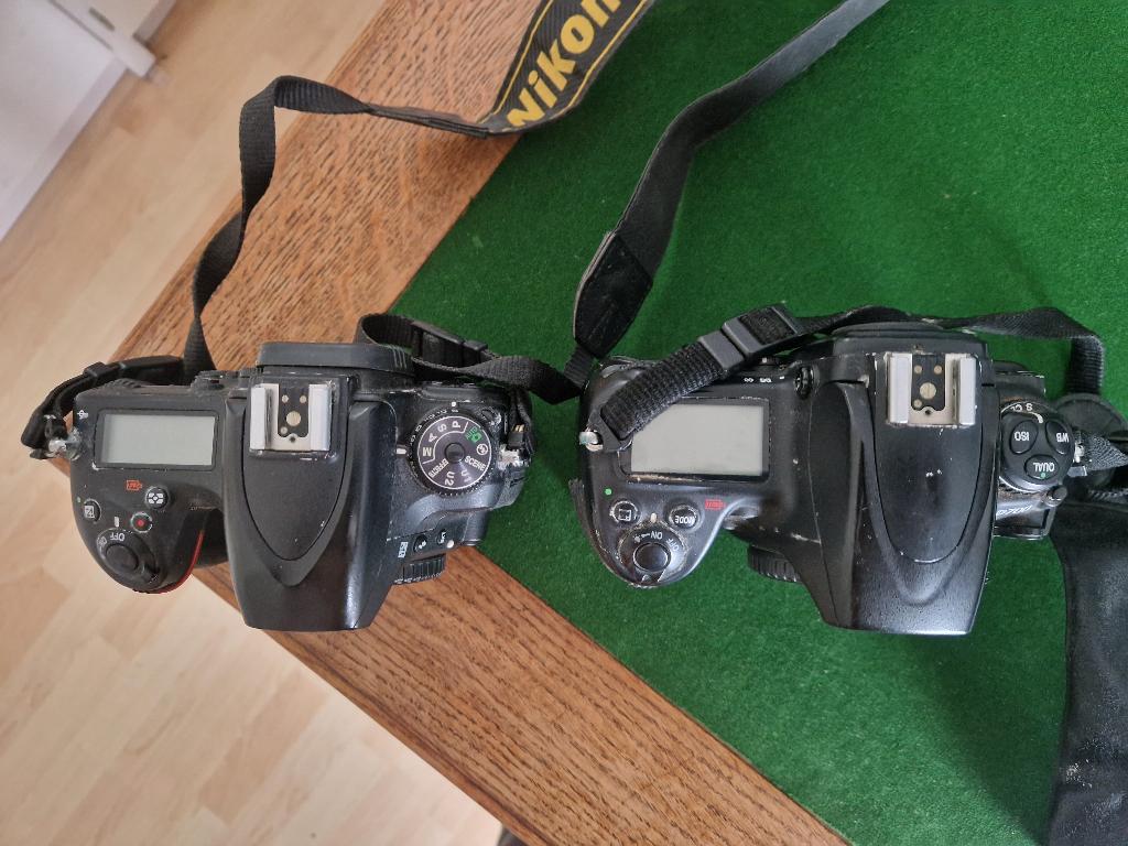 Twee oude nikon body's, Audio, Tv en Foto, Fotocamera's Digitaal, Spiegelreflex, Verzenden, Niet werkend, Nikon