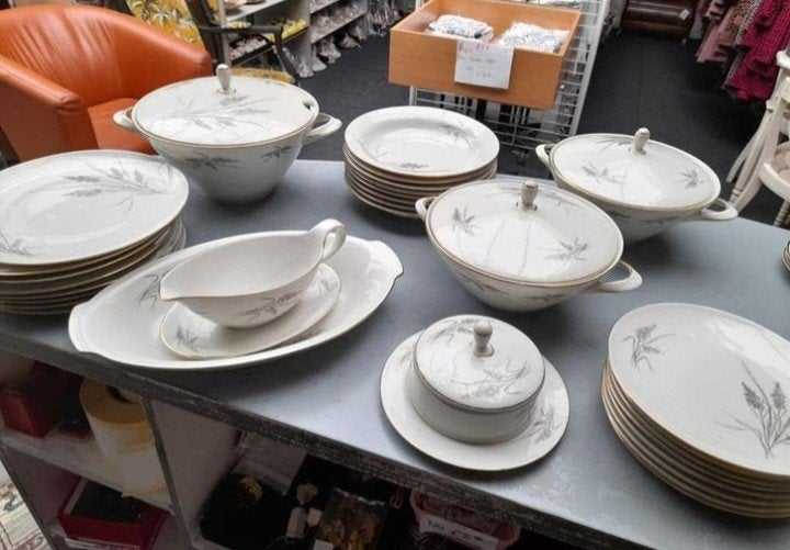 Antiek servies prima staat, Antiek en Kunst, Antiek | Servies compleet, Ophalen