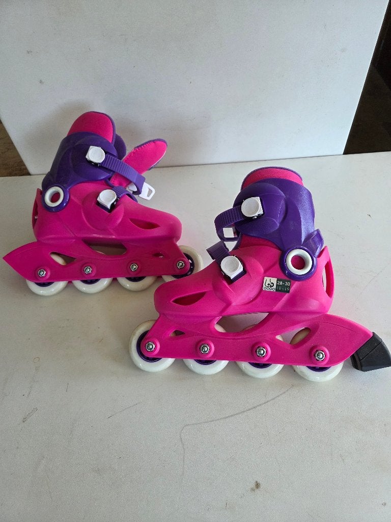 Oxelo Play3 kinderskates, maat 28 t/m 30 (3 standen), Overige merken, Verstelbaar, Kinderen, Ophalen of Verzenden