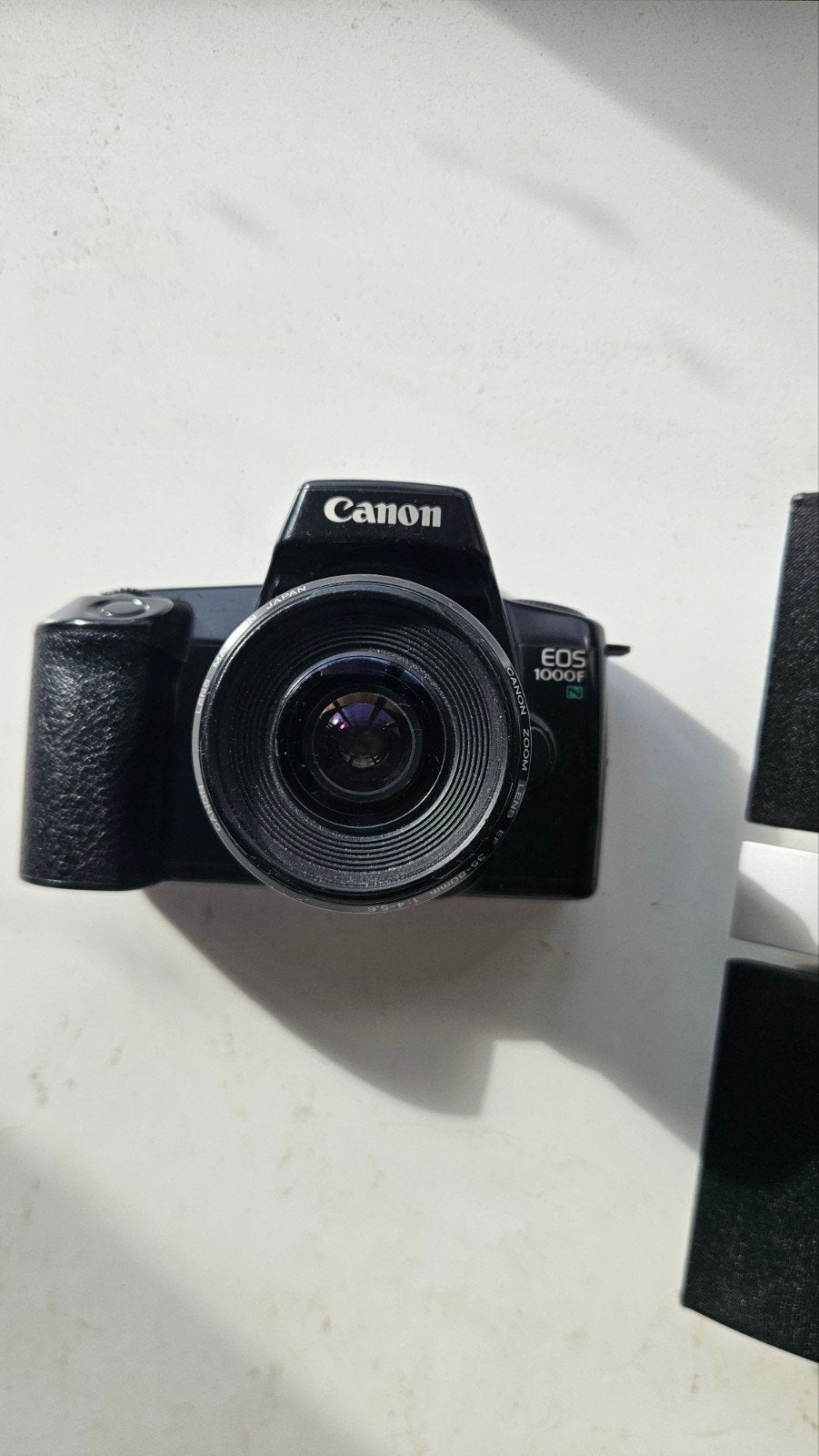 Canon EOS 1000F N Analoge Spiegelreflexcamera - niet getest, Audio, Tv en Foto, Ophalen, Gebruikt, Spiegelreflex, Canon
