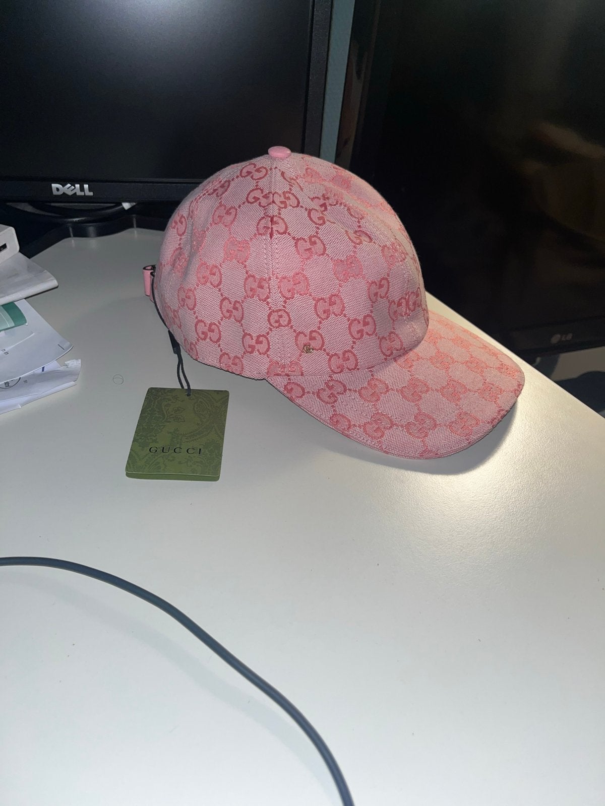 Gucci Pet - Roze, Kleding | Dames, Hoeden en Petten, Ophalen of Verzenden, Nieuw, One size fits all, Pet