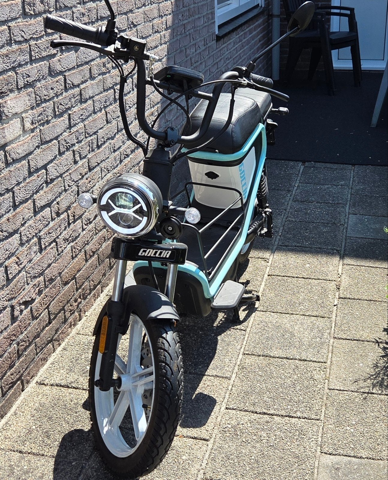 AGM Goccia GEV 1000 Elektrische Snorscooter - 75 km bereik, Fietsen en Brommers, Snorfietsen en Snorscooters, Ophalen, Elektrisch