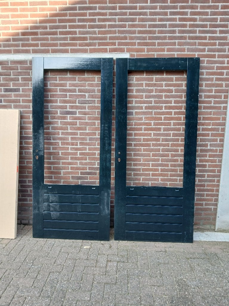 2 Buitendeuren achterdeuren nieuw incl glas (nr9), Ophalen, Nieuw, Buitendeur, 200 tot 215 cm