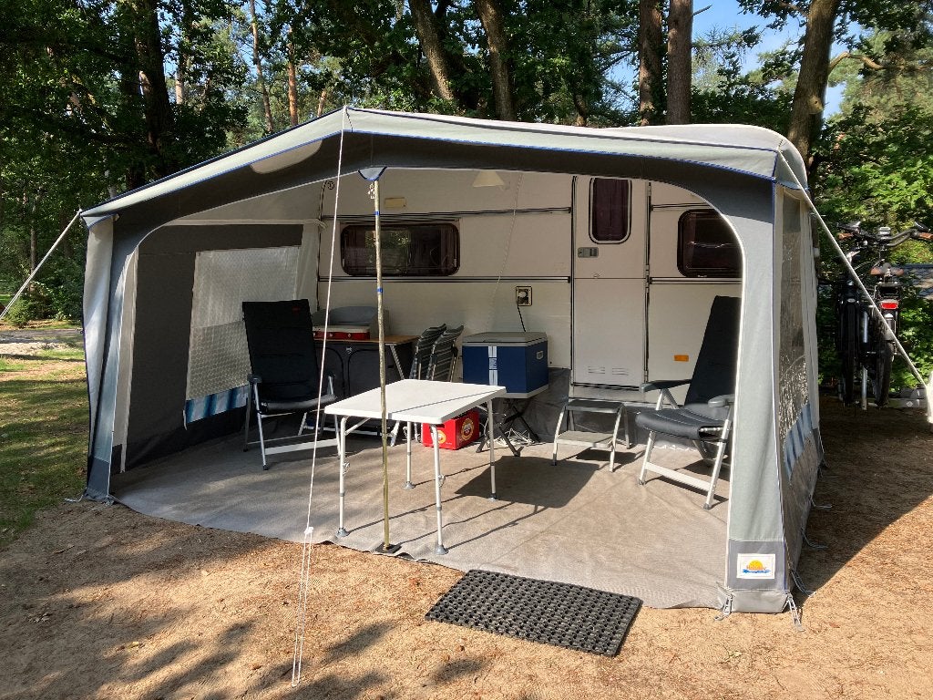 Caravan, Caravans en Kamperen, Vast bed, Kip, Particulier, Schokbreker