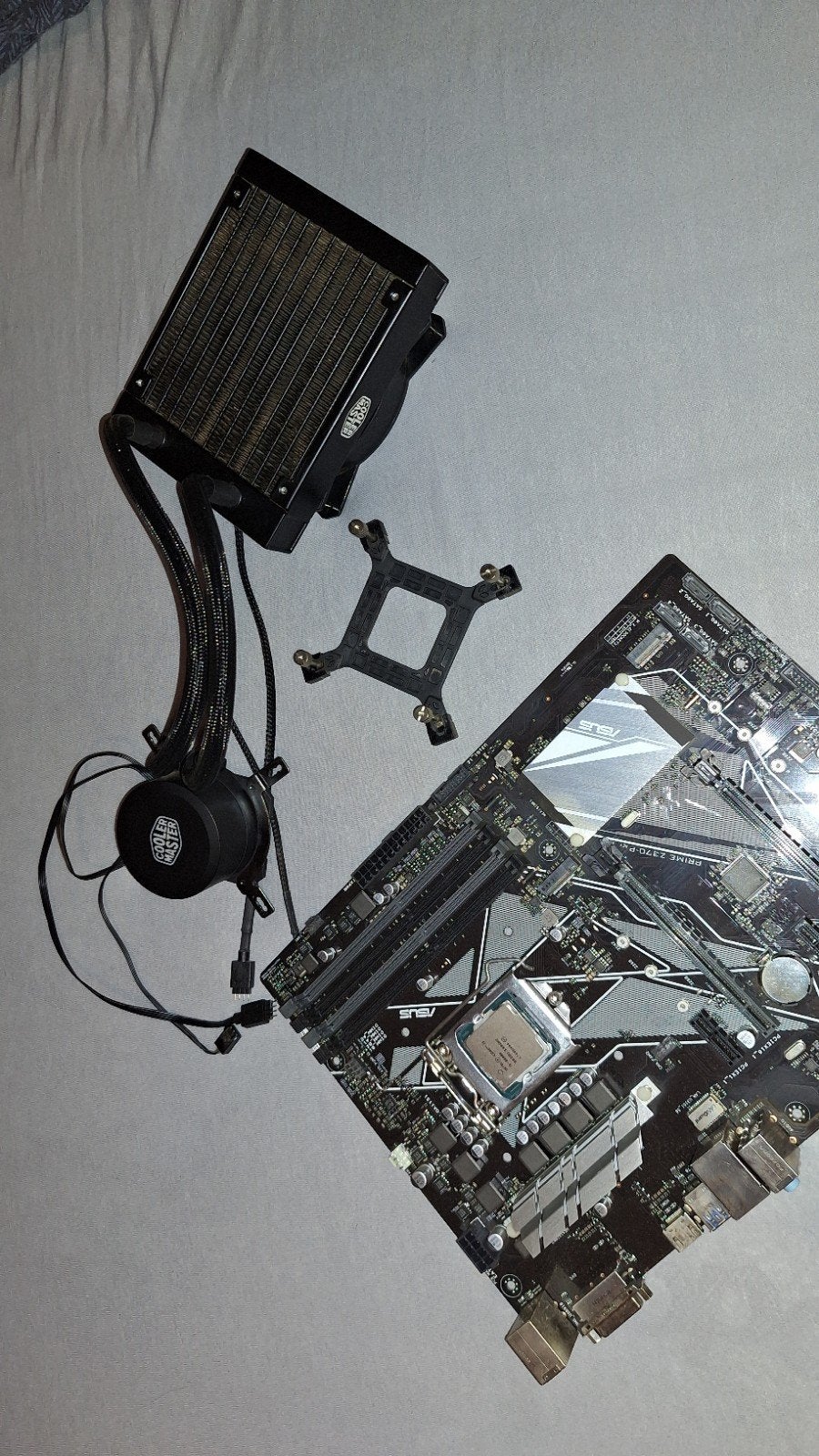 3 in 1 set. Moederbord/processor/AIO cooler., Ophalen of Verzenden