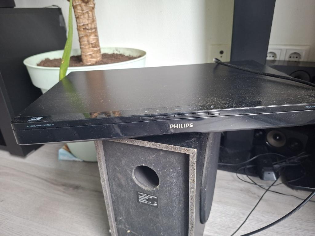 Phillips 5.1 channel hometheatre, Ophalen, Philips, Gebruikt, Blu-ray-speler