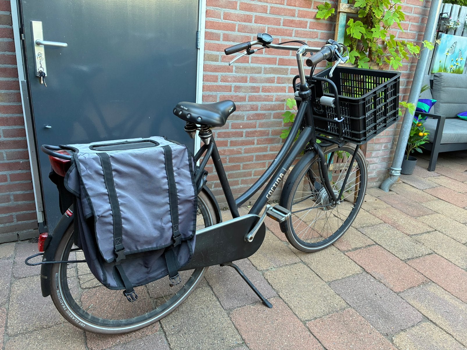 Cortana transport fiets elektrisch  28inch, Ophalen, Zo goed als nieuw, Overige merken