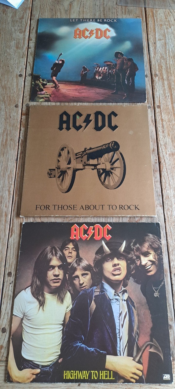 AC/DC LP's:, Cd's en Dvd's, Vinyl | Rock, Ophalen of Verzenden, Gebruikt, 12 inch, Poprock
