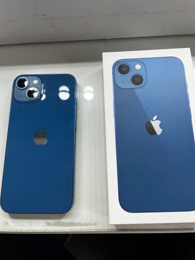 iPhone 13 blauw 128 GB, Ophalen, Blauw, IPhone 13, Zonder simlock