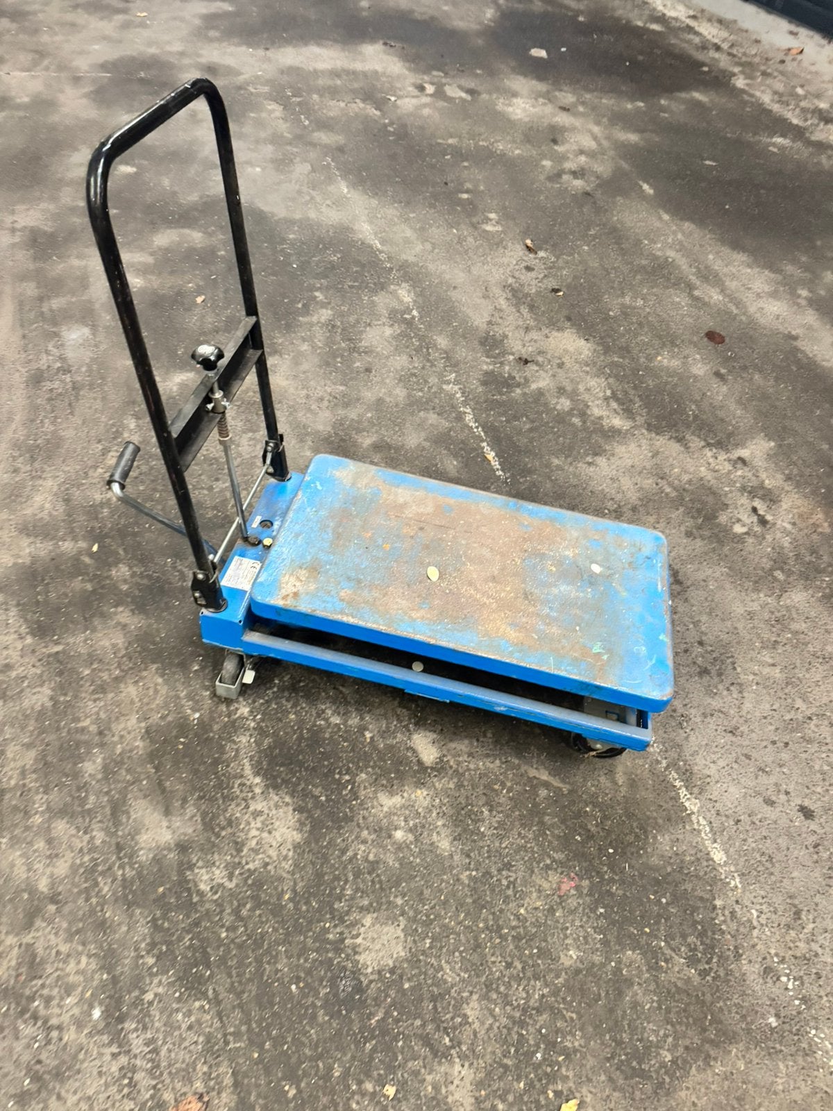 Hydraulische heftafel met wielen, 100 liter of meer, Ophalen, Gebruikt, Overige typen