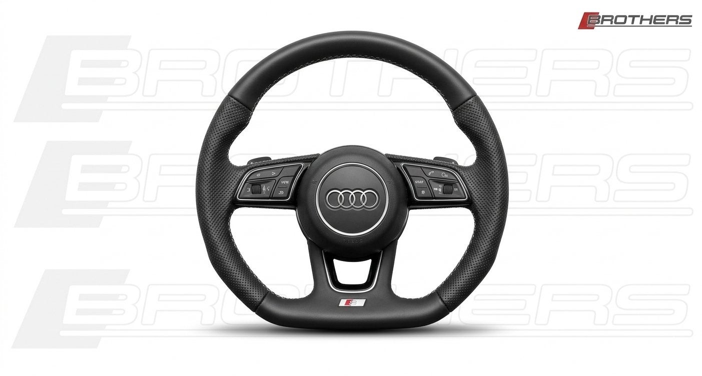 Custom Stuur Sportstuur voor Audi/VW RS S-Line R GTI, Ophalen of Verzenden, Gebruikt, Audi