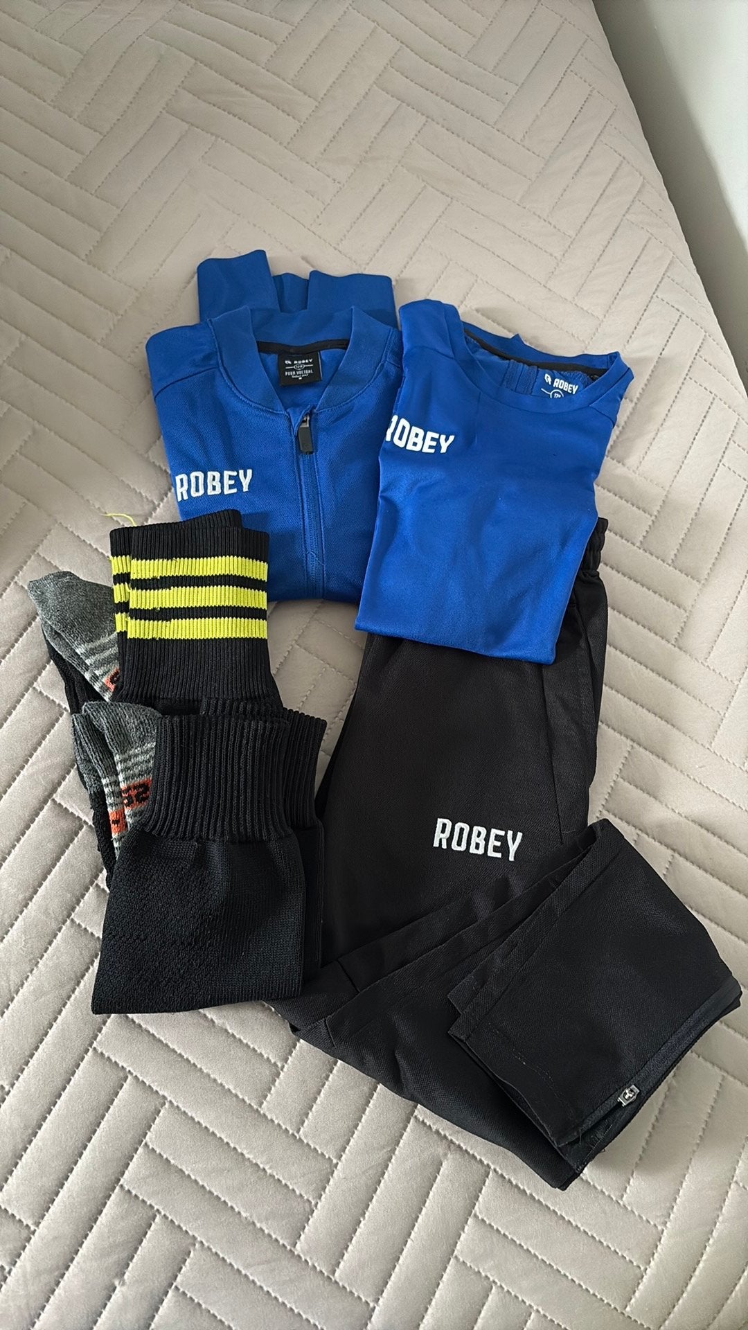 Sportkleding Robey maat 128, Ophalen of Verzenden, Gebruikt, Jongen of Meisje, Overige typen