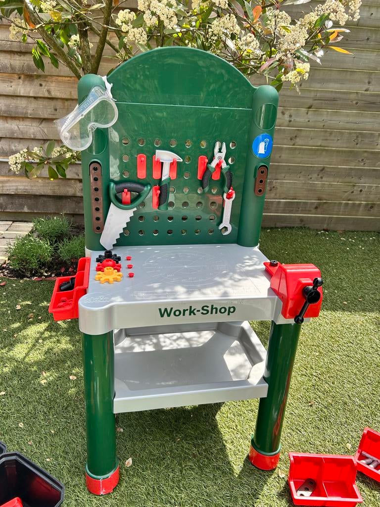 Bosch Werkbank met gereedschap voor kinderen, Ophalen, Gebruikt, Jongen of Meisje